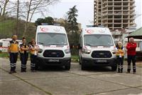 Tam Donanımlı İki Yeni Ambulans Hizmete Başladı